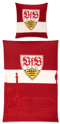 VfB Stuttgart GOTS Bettwäsche Skyline
