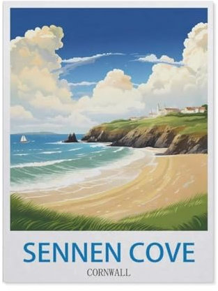Puzzle，Sennen Cove, Cornwall，Für Kinder Und Erwachsene Papier Personalisiertes Puzzle-Spaß-Spiel 1000pcs（38x26cm）-DY68
