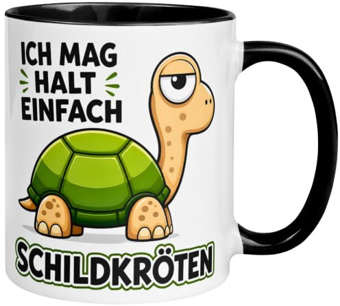 Tasse Schildkröte | Ich mag halt einfach Schildkröten | Geschenk Turtle