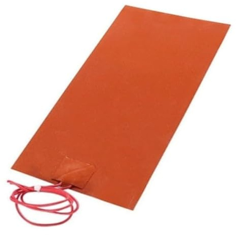 Silikon-Heizmatte 5V 80W 100x200mm Wasserdichte Heizplatte for Kfz-Kraftstofftanks und Batterien