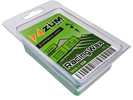 ZUMWax Ski/Snowboard Racing Wax - Universal - 100 Gram - Incredibly Fast in All Temperatures !!! by