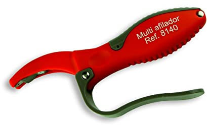 Afilador de Tijeras de Podar - Modelo 8140 - Especial para Reavivar el Filo - Multiusos - Fabricado con Carburo de Tungsteno - Sistema de Ventosa - Durabilidad y Resistencia - Altuna