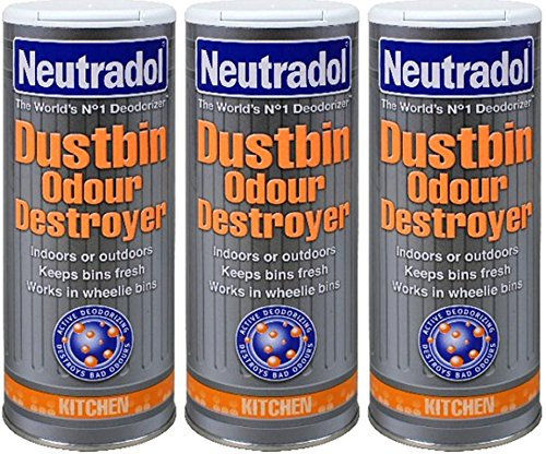 Neutradol Area Deodorizer, Powder, Citrus Scent, 15 Minutes, 1.05 kg, Household Dustbins