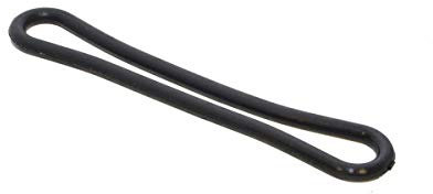 Dreamprint Gummispannringe (25 Stück, 400mm, Ø8mm) - Spanngummi in Schwarz für Anhängerplanen - Gummiring, Spannring, Gummiband, Planenspanner - Ideal für KFZ, Boote, Markisen & Co