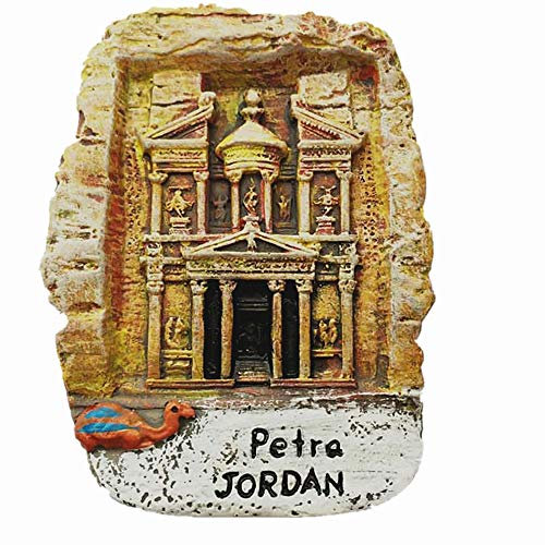 Kühlschrankmagnet mit 3D-Souvenir, Dekoration für Zuhause und Küche, Jordanien-Kühlschrankmagnet