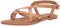 Amazon Essentials Women's Casual Strappy Sandal, Natural, 3 UK
