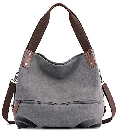 Frauentasche,3 Möglichkeiten Cabrio Tasche Vintage Umhängetasche Handtasche Umhängetasche Damen große Hobo Tote Shopper Reisetasche