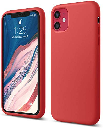Silicone Matte TPU Case for Apple iPhone 11 Pro (Red)