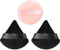 Dreieck Makeup Puderquaste - Waschbar Wiederverwendbar Sponge Gesicht Schwämmchen Powder Puff - Trocken Nass Puder Schwamm Pads (3pcs, Black&Pink)