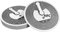 NFC 215 Karten,NFC Tag,NFC-Aufkleber 15PC Wiederbeschreibbar Leeres Weiß NFC Kartenanhänger Kompatibel mit TagMo und Amiibo und NFC fähigen Handys und Geräten(25 mm)
