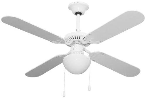 Decor Space Ventilatore a soffitto Niklas con 4 pale con selettore 3 velocità