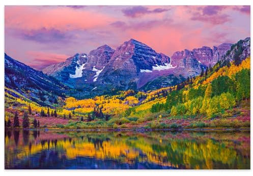 1000 Pieces Puzzles for Adults - The Milford Sound Fiord Fiordland National Park New Zealand Jigsaw Puzzle Challenging for Youth Fun Puzzle Family Educational Game Toys Holiday Activities Gift