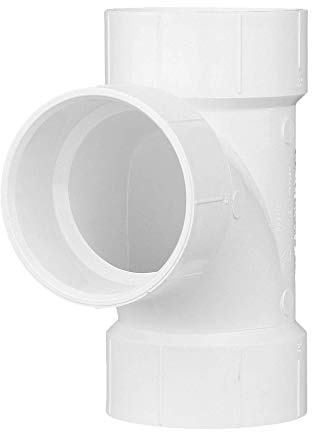 CHARLOTTE PIPE 3 DWV SANITARY TEE DWV (DRAIN, WASTE AND VENT) (1 Unit Piece)