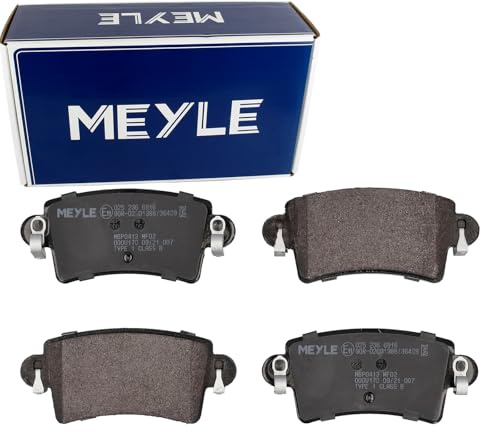 MEYLE 0252366916 Bremsbelagsatz, Scheibenbremse | Kompatibel mit: NISSAN INTERSTAR Bus, INTERSTAR Kasten, INTERSTAR Pritsche/Fahrgestell, OPEL MOVANO A Bus, MOVANO A Kasten