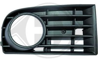 Diederichs - Rejilla Dch. Paragolpes Golf 5- 03 Con Agujeros Para Antinieblas