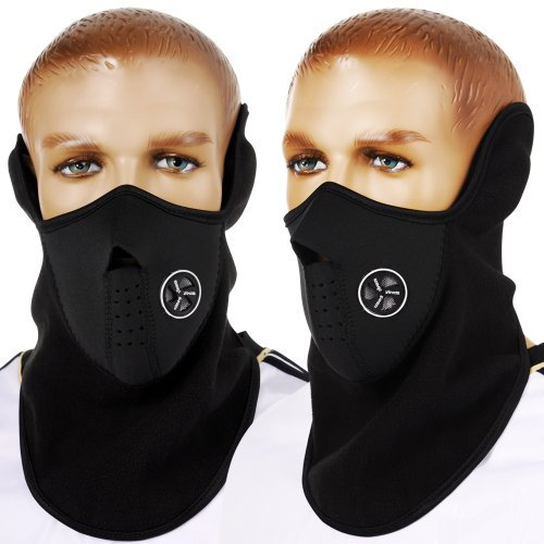 AKORD Windproof Face Mask Cover Caps Winter Warm Face Cover Neck Warmer Ski Hat Winter Outdoor Ski Mask Headcover