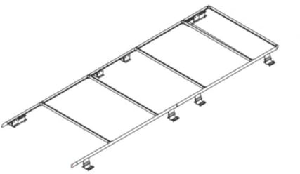 Fiamma Roof Rail Ducato H3 Dachreling