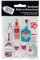 Express Yourself MIP, self Adhesive, Bottles & Glasses Toppers - Ideal for Card Making, Scrapbooking, Papercrafts, Childrens Crafts etc