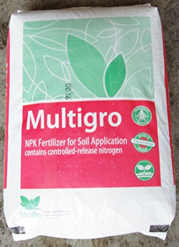 HAIFA MULTIGRO CONCIME Universale A CESSIONE CONTROLLATA con NITRATO POTASSICO in Sacco da 25 kg
