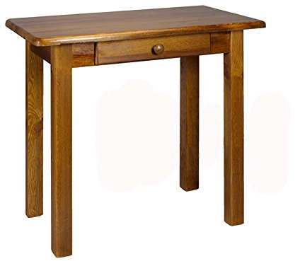 Magnetic Mobel Esstisch mit Schublade Küchentisch Tisch Massiv Kiefer Speisetisch in versch. Größen (60x110, Eiche)