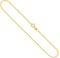 EDELIND Goldkette, Panzerkette flach Gelbgold 333/8 K, Länge 65 cm, Breite 1.2 mm, Gewicht ca. 2.9 g., NEU