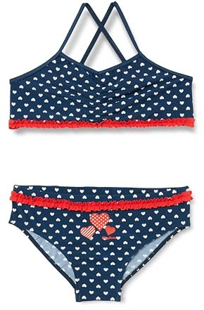 Playshoes Badeanzug Schwimmanzug Badebekleidung Mädchen,Herzchen,122-128