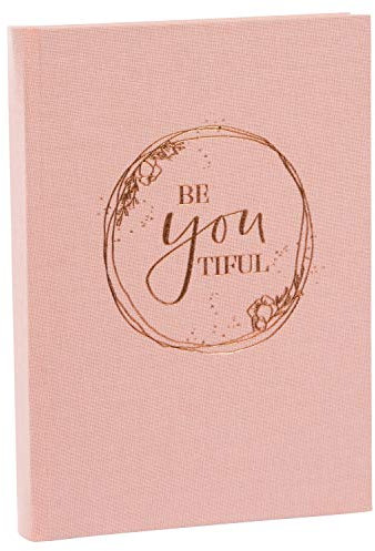 goldbuch Notizbuch Bullet Journal A5, BEyouTIFUL, 200 Seiten Punktraster (dotted), Mit Lesezeichen, Leinen mit Roséprägung, 64 713
