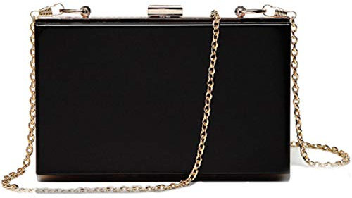 EVEOUT Frauen Acryl Transparente Abend Clutch Klare Box Gelee Handtasche Cross Body Handtasche Tasche Damen Geschenk