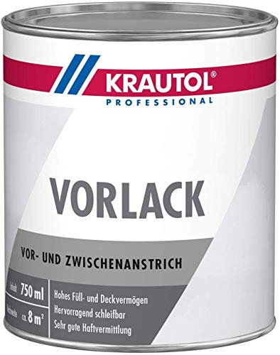 Krautol Vorlack wasserverdünnbar Weiß 0,75 L
