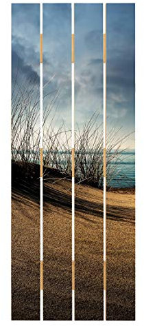 Bilderwelten Holzbild - Sanddüne - Hochformat 5:2 120cm x 48cm