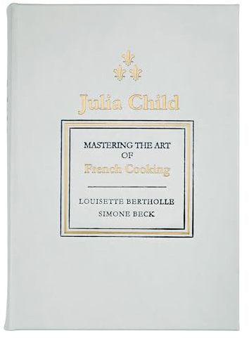 Graphic Image Dominando el arte de la cocina francesa por Julia Child Fine Leather Ltd Edition -