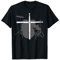 Drums Cross Drumstick Musik Jesus Christian Band Männer Frauen T-Shirt
