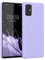 kwmobile Hülle kompatibel mit Samsung Galaxy A71 Hülle - Silikon Handy Case - Handyhülle weiche Oberfläche - kabelloses Laden - Lavendel