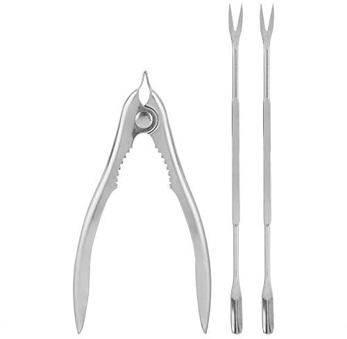 Lobster Cracker Lobster Lobster Tool Lobster Crackers And Picks Lobster Crackers And Picks 3-Piece Seafood Tool Set Cutlery Set Lobster Cutlery Nut Cracker Stainless Steel