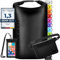 Nordlight wasserdichte Tasche 3er Set (Schwarz) - Dry Bag 30l + wasserdichte Handyhülle + wasserdichte Hüfttasche | IPX8 Schutz | Mit Verstellbaren Gurten Für Strand, Stand Up Paddling