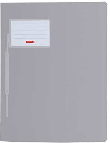 PARTY DISCOUNT NEU BRUNNEN Schnellhefter FACT!pp DIN A4, aus Kunststoff, Silber