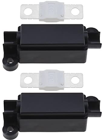EMSea 2PCS Midi Fuse Holders & 2PCS 80Amp Midi Fuses for Cars Trucks Construction Vehicles Agricultural Machinery Buses Caravans
