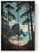 artboxONE Holzbild 30x20 cm Natur Secret Beach, Oregon, USA von Künstler Beach Bliss