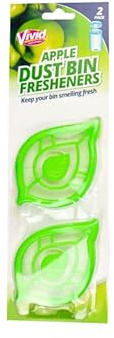 TWIN Pack Bin Fresh Freshener Dustbin Swing Pedal Air Freshner Fragrance Scent