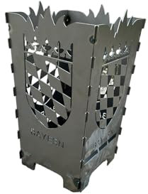 Feuerschale Schwedenfeuer Motiv Gartenfeuer Edelrost