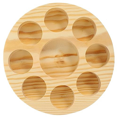 HOLIDYOYO Essential Oil Bottle Organizer Small Display Stand for Bottles Stylish Essential Oil Case for Use