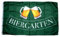 Fahne/Flagge Biergarten Schrift 90 x 150 cm
