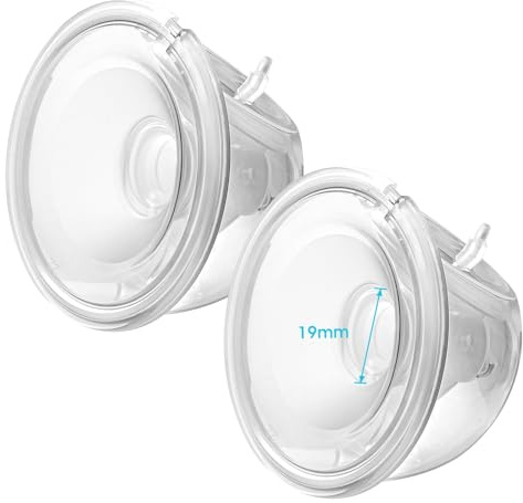 Belmikal Double tire-lait portable de 19 mm compatible avec Momcozy S9 Pro | S12 Pro avec bride de 19 mm pour remplacement de pièces/accessoires S9 Pro | S12 Pro