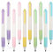 ZIGefofo 10 Stück Ewiger Bleistift Einziehbarer Hochwertige Tintenloser Langlebiger Druckbleistift Magischer Bleistifte Ergonomischer für Kinder und Erwachsene zum Schreiben Zeichnen Studie