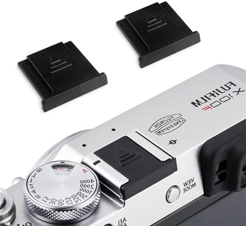 Tapa protectora para zapata de flash para cámaras Fujifilm XH2, XH2s, XH1, XT5, XT4, XT3, XE4, XT30, XT30II, XT20, XT10, X100VI, X100V, X100F, X100S, GFX100S, GFX100, GFX50S