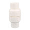 MEXEWORD 1pc PVC 20/25/32/40/50mm Clapet Anti-Retour for Aquarium PVC Tuyau Raccord Système de plomberie Pièces Connecteur de Tube d'eau Clapet Anti-Retour(White,I.D 40mm)