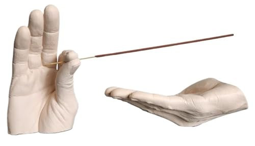 ZAbina Porte-encens À Main, Brûleur D'encens, Récupérateur De Cendres, Porte-bâton D'encens avec Récupérateur De Cendres, Récupérateur De Cendres D'encens(Light Yellow)