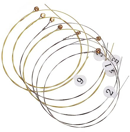 CIMAXIC 7stücke Harfen-saiten Lyra-saiten Musikinstrument-zubehör Instrument-zubehör