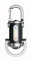 XINGBEI Maouira Petite Lampe Torche Porte-Clés étanche 1200 Lumens Mini Lampe de Poche Rechargeable avec Batterie Externe pour Cyclisme Randonée Lecture Travail