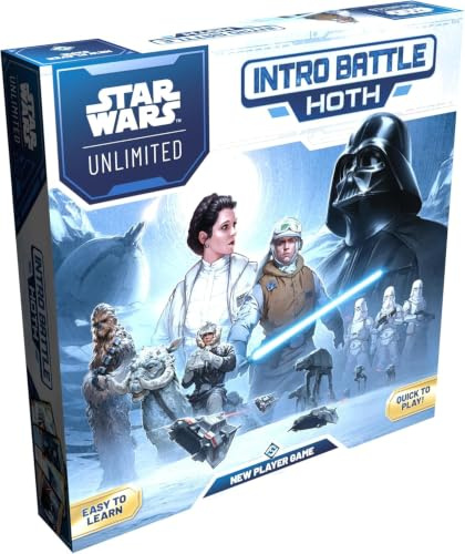 Asmodee | Star Wars Unlimited TCG - Intro Battle Hoth | Trading Card Game Starter Set | Ages 12+ | 2 Players | 20 Minutes Playing Time | English